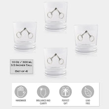 Load image into Gallery viewer, Bit Bar Glasses set of 4