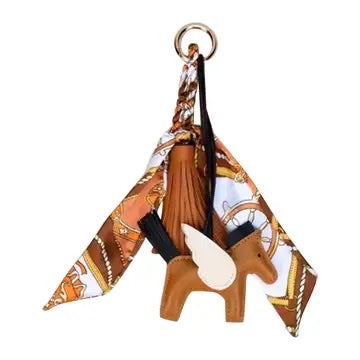 Horse and Tassle  w/scarf