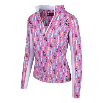 Kathryn Lily sunshirt- pink ribbons