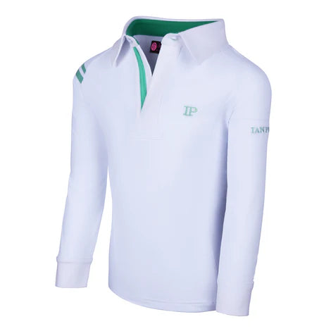IP Long Sleeve Show Shirt white/green