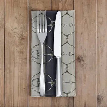 Equestrian Dining Decor Napkin- Set of 4