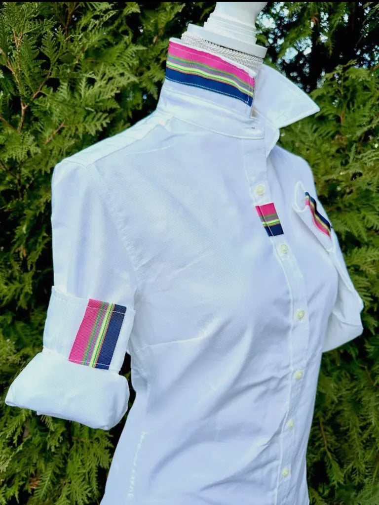 Casie 2 White Oxford