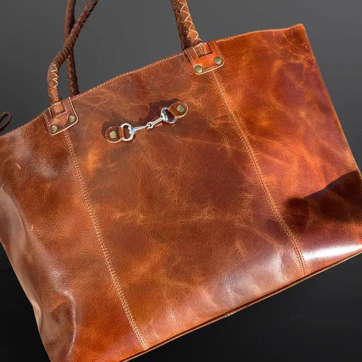 Westrian Leather Tote Bag