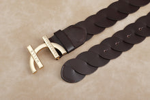 Load image into Gallery viewer, Halle Equestrian Twist Belt
